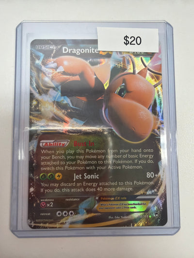 Pokemon Dragonite EX 74/111