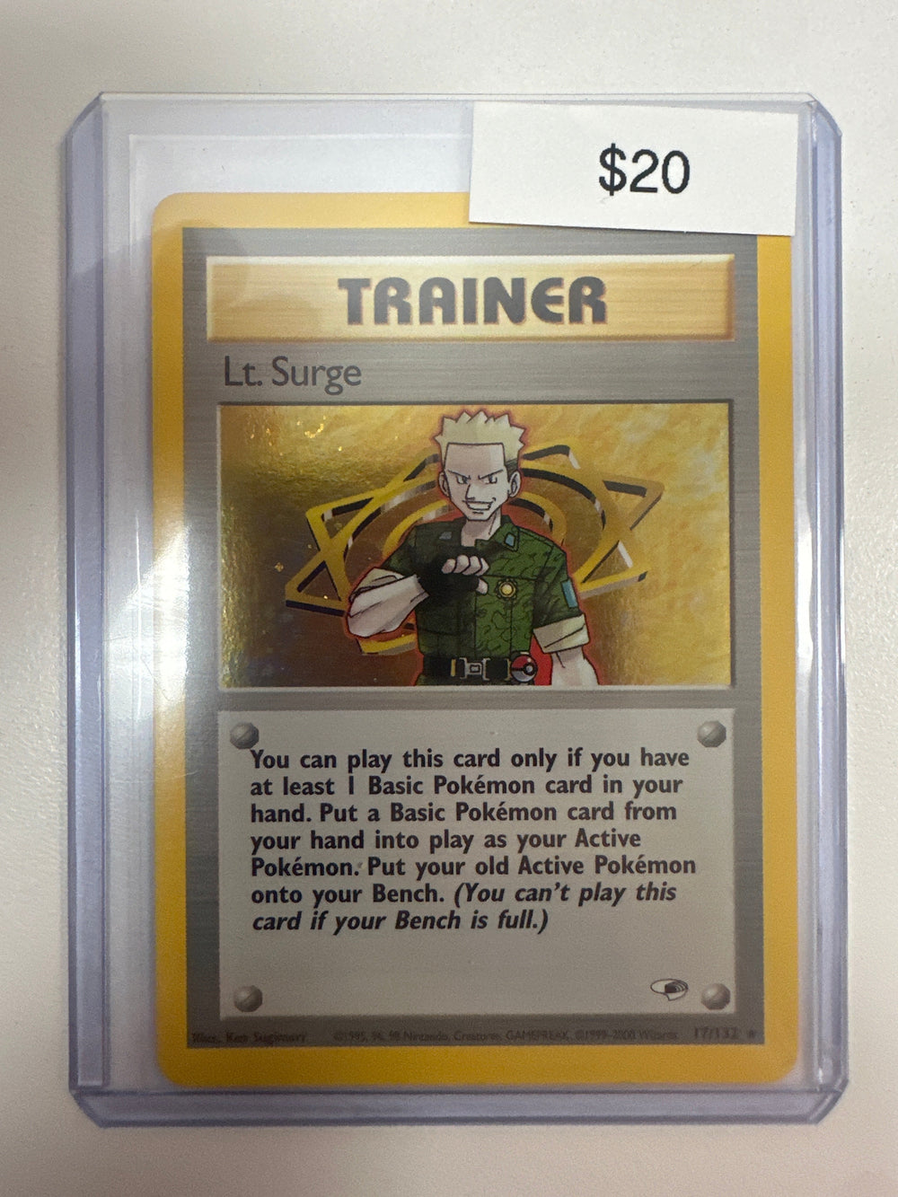 Pokemon Lt. Surge 17/132