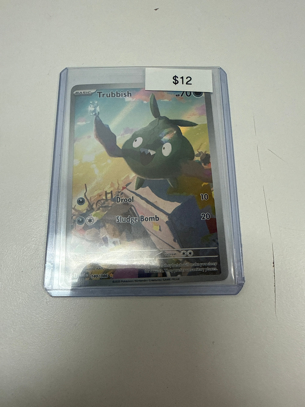 Pokemon Trubbish #140/086
