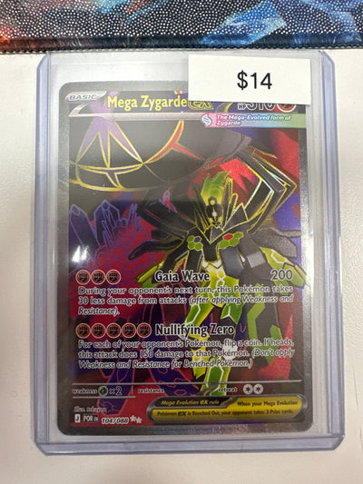 Pokemon Mega Zygarde ex 104/088