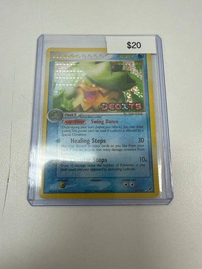 Pokemon Ludicolo Deoxys Stamped #10/107
