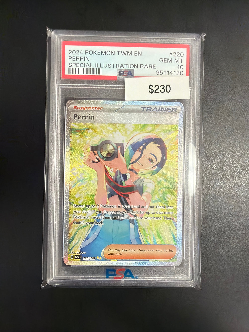 Pokemon Twilight Masquerade #220 PSA 10
