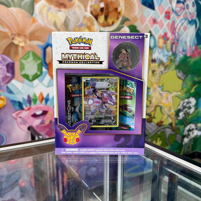 Pokemon 20th Anniversary Mythical Pin Collection Genesect