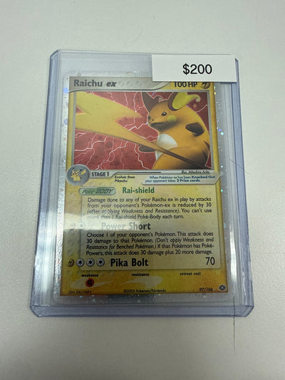Pokemon Raichu Ex #97/106
