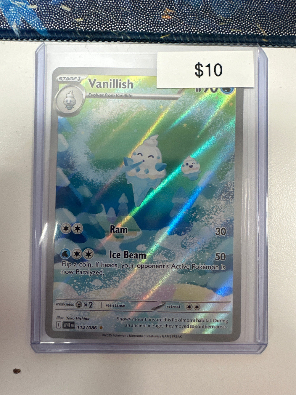 Pokemon Vanillish 112/086