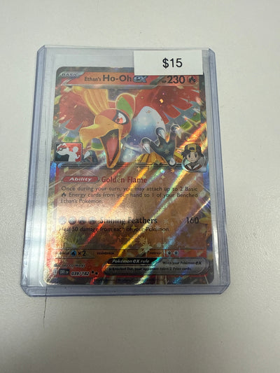 Pokemon Ethan’s Ho-Oh Ex Prize Packs #039/182