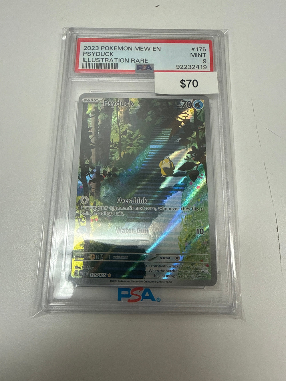 Pokemon Psyduck #175/165 PSA 9