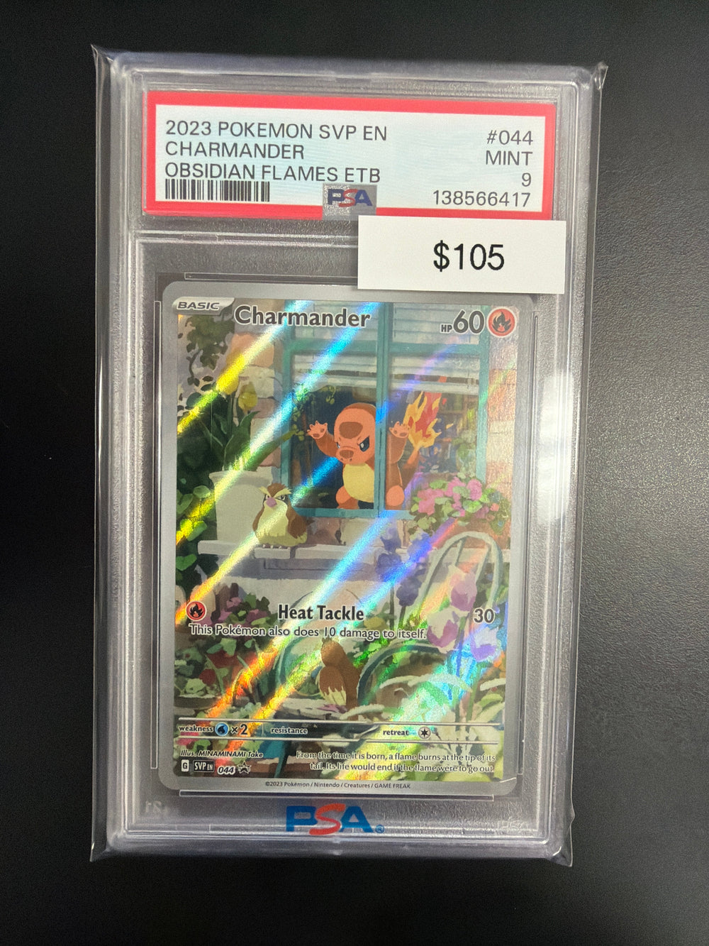 Pokemon Charmander Promo #044 PSA 9