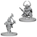 Dungeons & Dragons: Nolzur's Marvelous Unpainted Miniatures - W04 Dwarf Female Barbarian