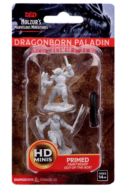 Dungeons & Dragons: Nolzur's Marvelous Unpainted Miniatures - W05 Dragonborn Female Paladin