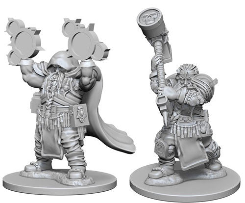 Dungeons & Dragons: Nolzur's Marvelous Unpainted Miniatures - W02 Dwarf Male Cleric