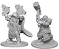 Dungeons & Dragons: Nolzur's Marvelous Unpainted Miniatures - W02 Dwarf Male Cleric