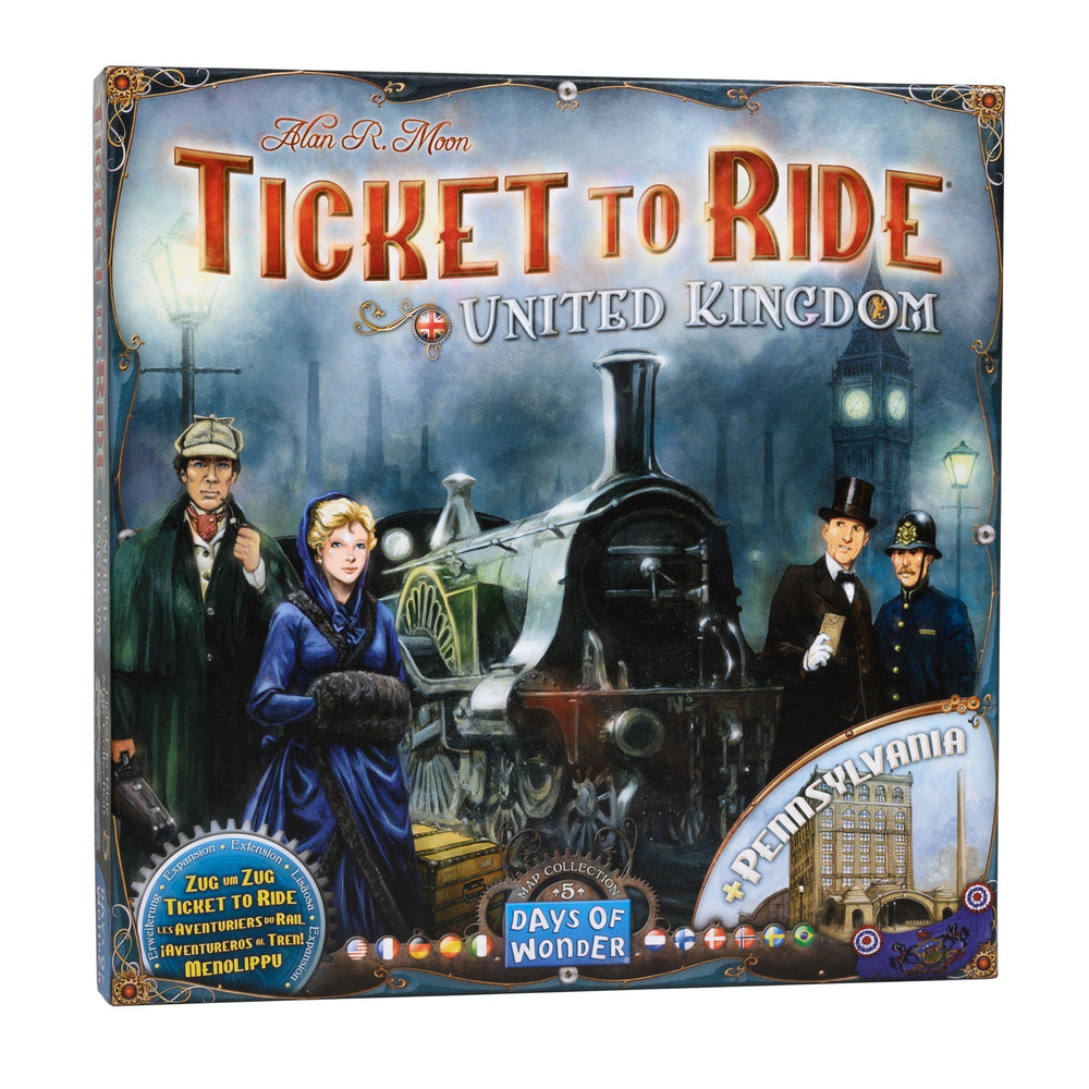 Ticket to Ride - UK Map