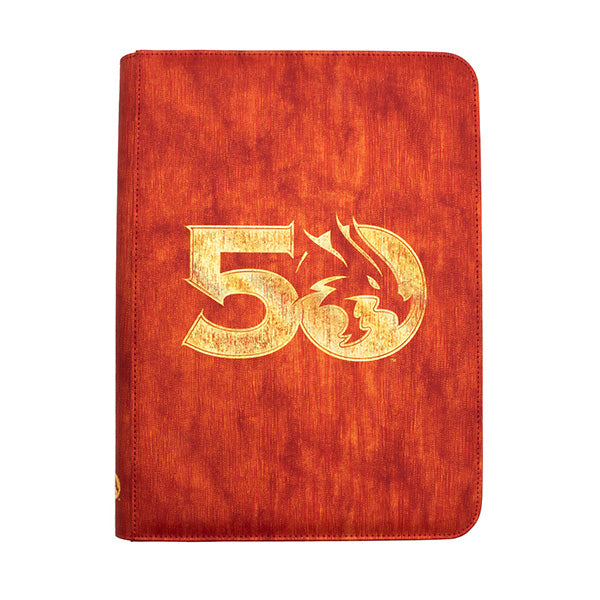 Portfolio: D&D Leatherette Book Folio- 50th Anniversary