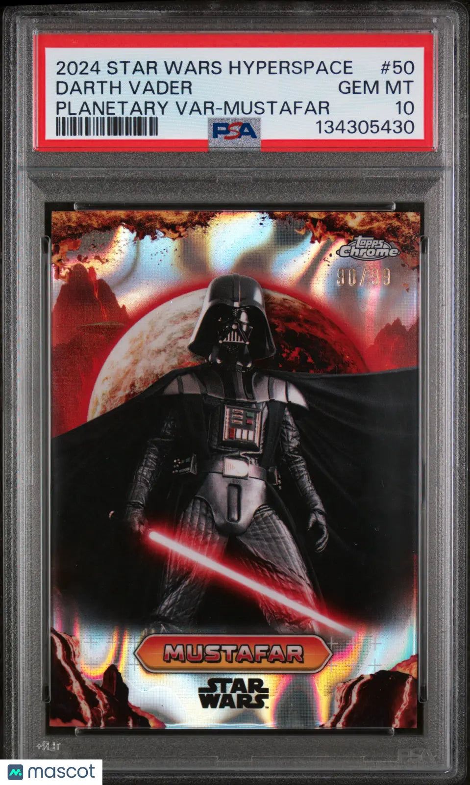 Darth Vader /99 PSA 10 2024 Topps Star Wars Hyperspace Planetary Variations