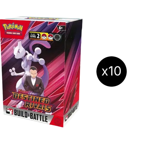 Pokémon TCG: Scarlet & Violet—Destined Rivals Build & Battle Box Display