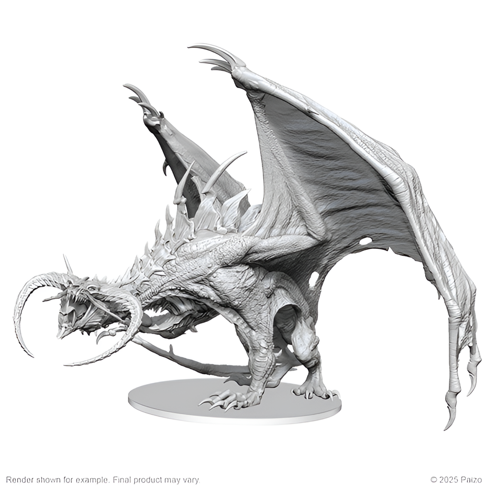 D&D Nolzur's Marvelous Miniatures: Unpainted Minis- Wave 27- Diabolic Dragon Boxed Miniature