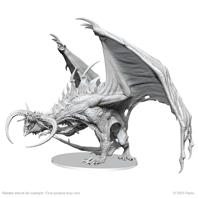D&D Nolzur's Marvelous Miniatures: Unpainted Minis- Wave 27- Diabolic Dragon Boxed Miniature