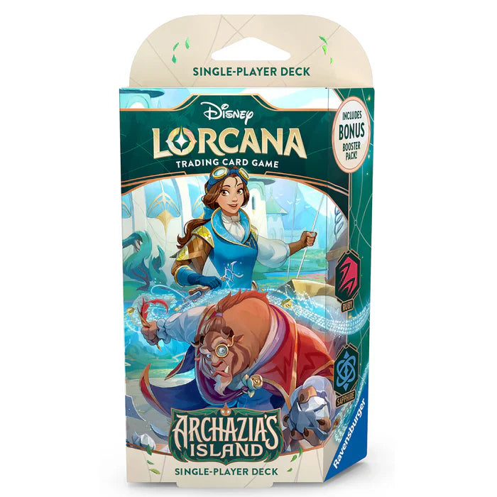 Disney Lorcana TCG: Archazia's Island - Starter Deck - Ruby & Sapphire