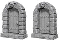 WizKids Deep Cuts Unpainted Miniatures: W05 Doors