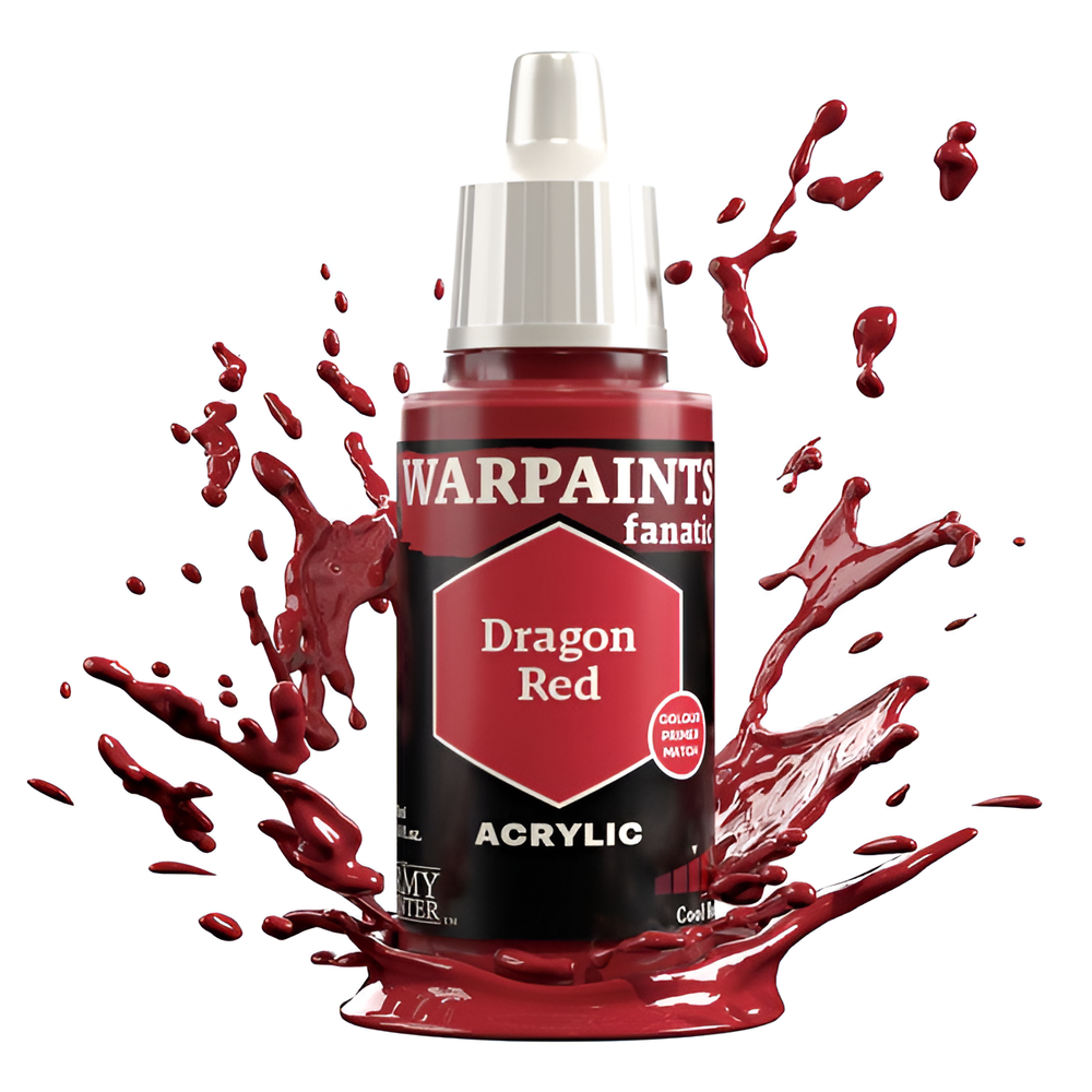Warpaints Fanatic: Dragon Red 18ml