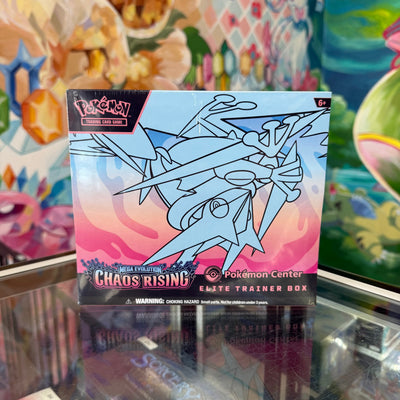 (Small Tear) Pokemon Chaos Rising Pokemon Center Elite Trainer Box