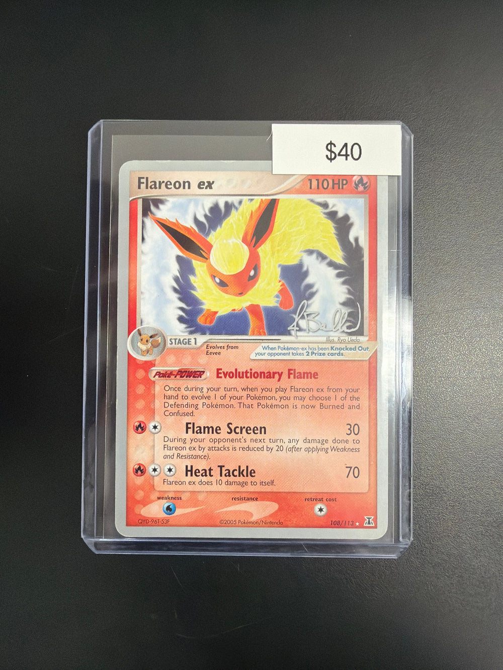 Pokemon Flareon EX World Championship 2006 #108/113