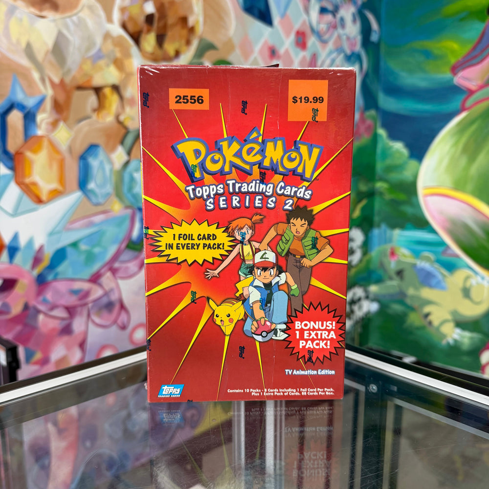 Pokemon Topps Series 2 Sealed Booster Box