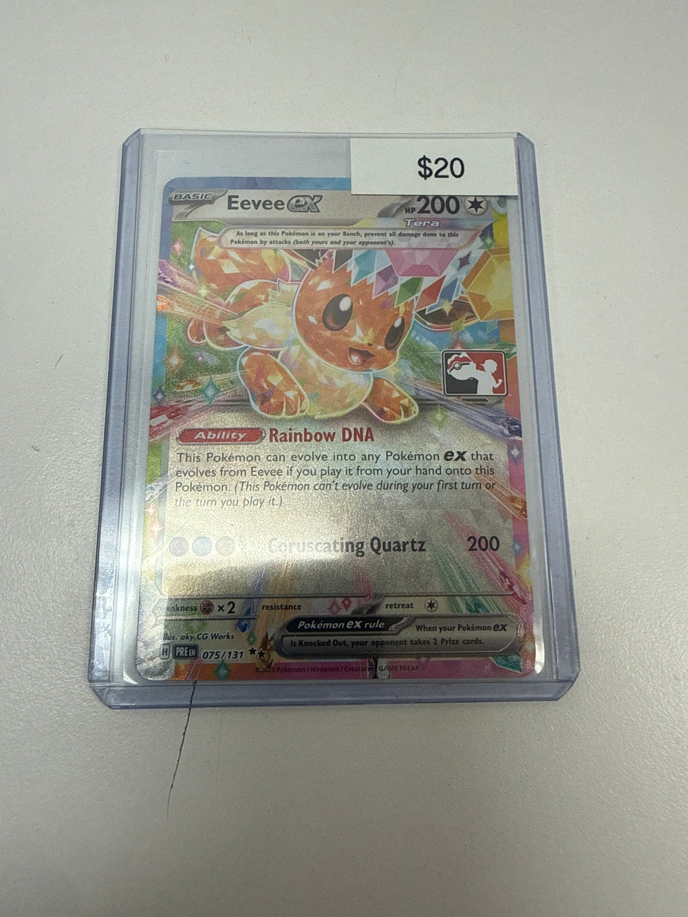 Pokemon Eevee Ex Prize Packs #075/131