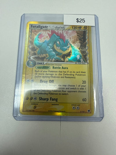 Pokemon Feraligatr Delta Species #2/101 DM