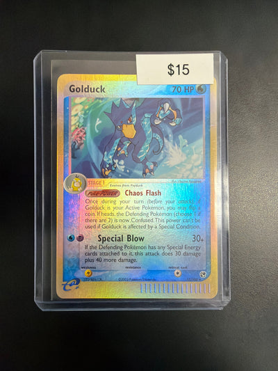 Pokemon Golduck Rev. Holo 17/100