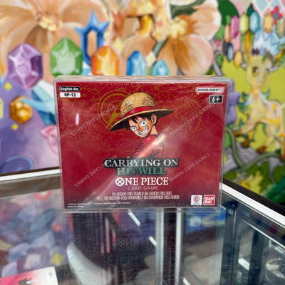 One Piece Carrying On His Will op-13 Booster Box