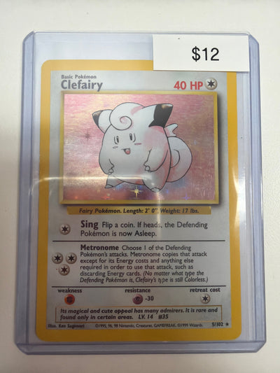 Pokemon Clefairy 5/102