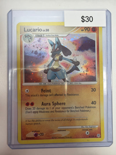 Pokemon Lucario 6/130