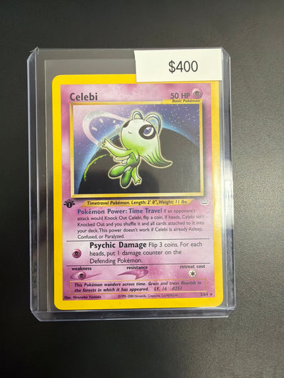 Pokemon Neo 1st Ed. Celebi #3/64