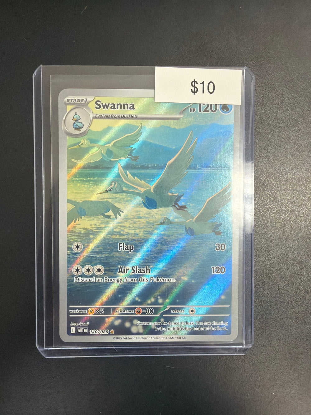 Pokemon Swanna #110/086