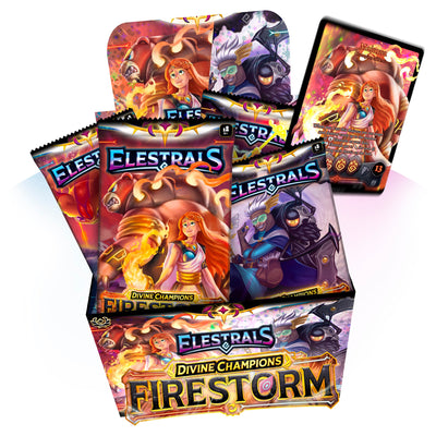 Elestrals TCG: Firestorm Booster Box (Divine Champions)