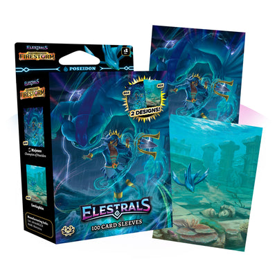 Elestrals TCG: Majesea Champion of Poseidon Card Sleeves