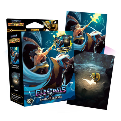 Elestrals TCG: Voltempest Champion of Zeus Card Sleeves