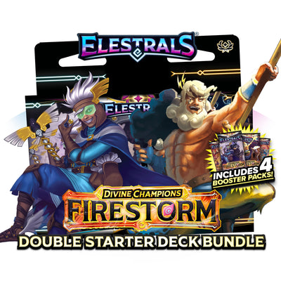 Elestrals TCG: Hermes vs. Zeus Double Starter Deck - Firestorm (Divine Champions)