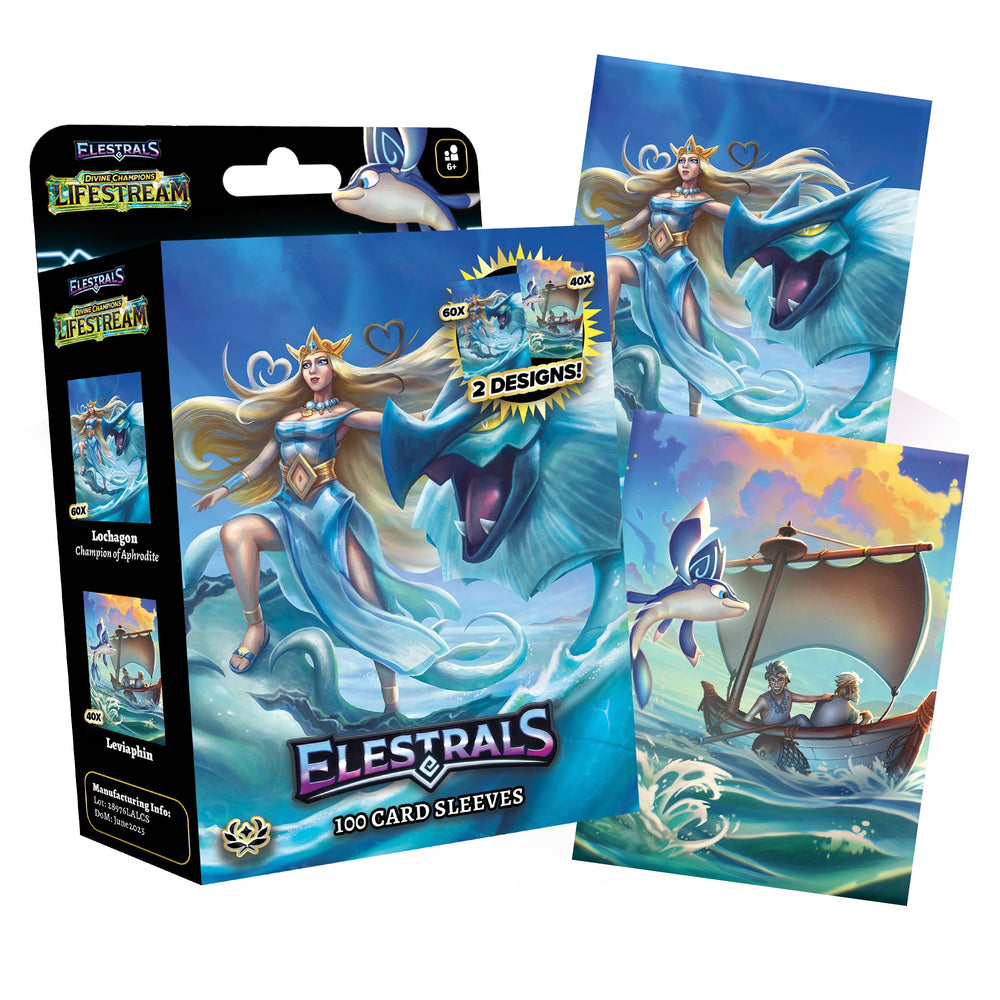 Elestrals TCG: Lochagon Champion of Aphrodite Card Sleeves