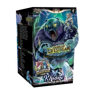 Elestrals TCG: Khione Starter Deck - Lifestream (Divine Champions)