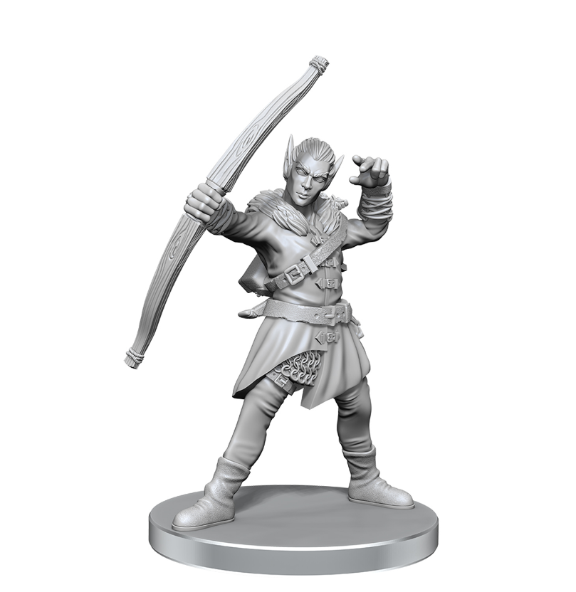 Pathfinder Battles Deep Cuts: Elf Hunter & Catfolk Bandit
