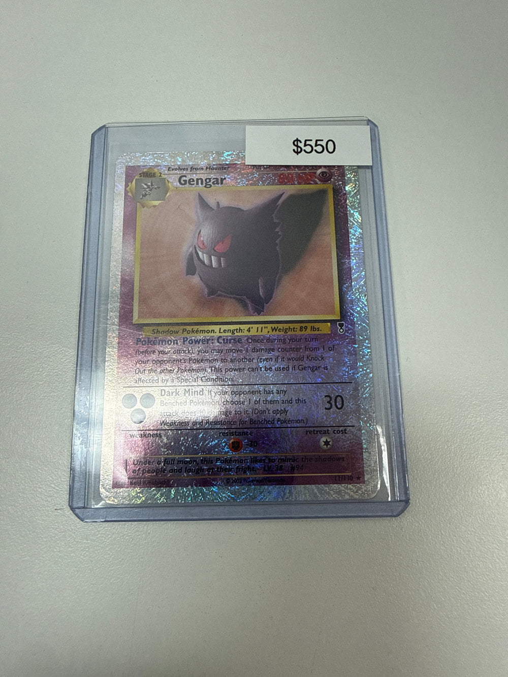 Pokemon Legandary Collection Rev Foil Gengar #11/110