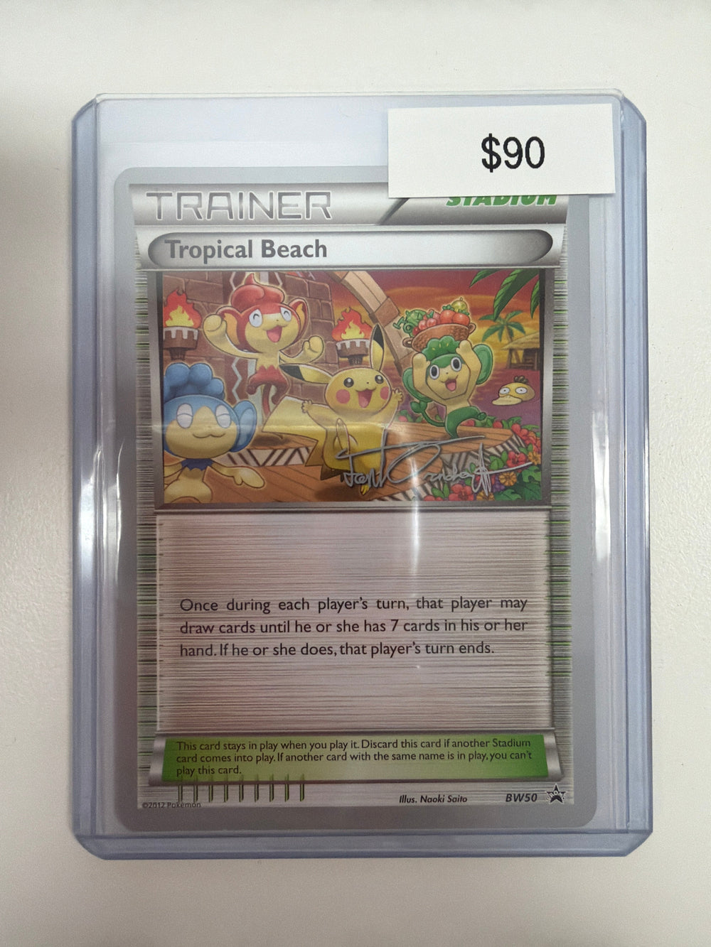 Pokemon Tropical Beach (Worlds Deck 2014) BW50