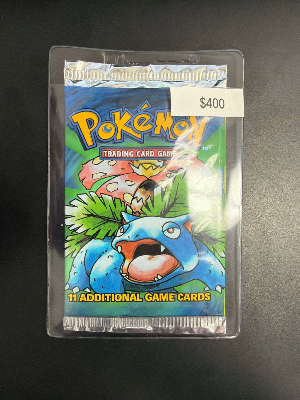 Pokemon Base Set Booster Pack Venusaur
