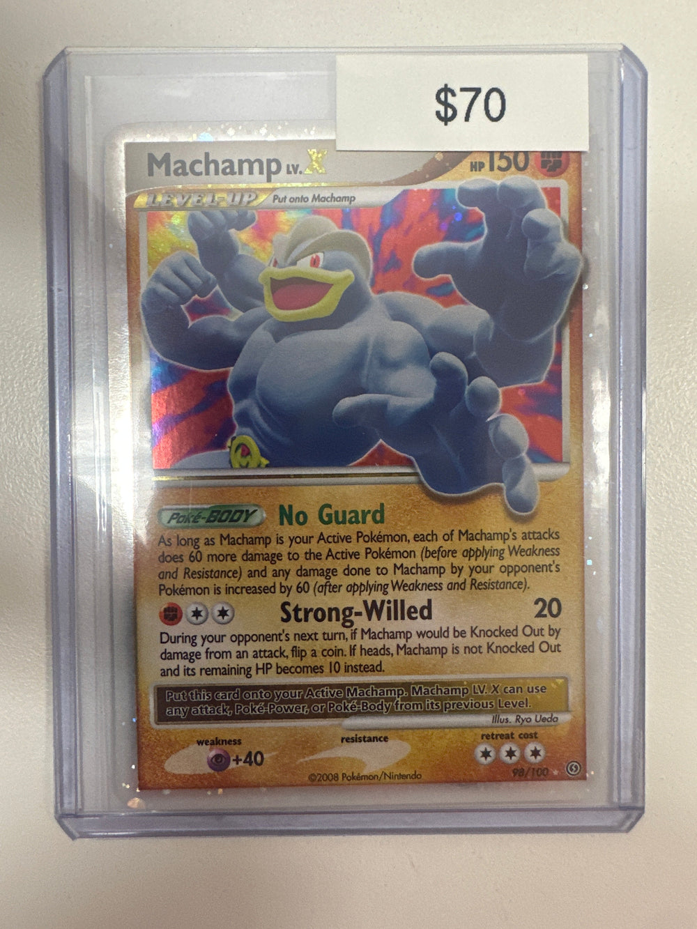 Pokemon Machamp LV.X 98/100