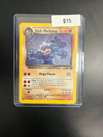 Pokemon Dark Machamp 10/82