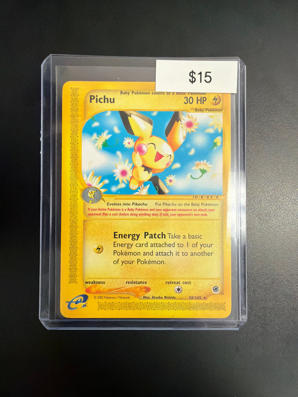 Pokemon Pichu 58/115 NM