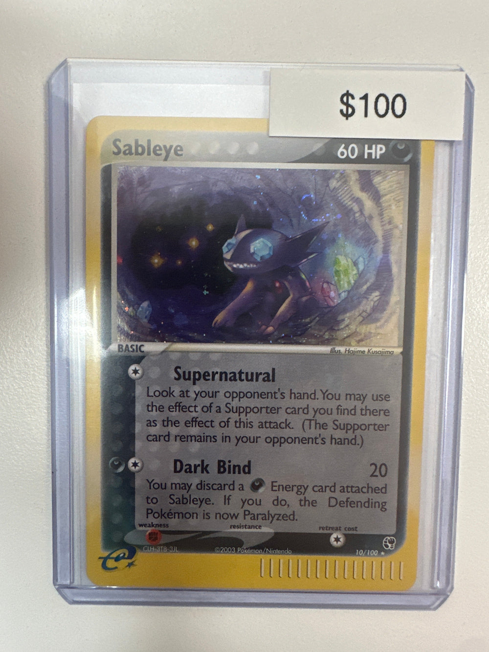 Pokemon Sableye 10/100